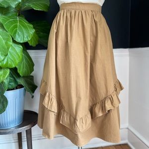 Vintage ruffle skirt
